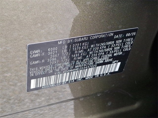 New 2025 Subaru Ascent Bronze Edition image 23