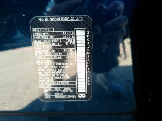 Used 2020 INFINITI QX50 Luxe w/ Navigation Package FWD image 56