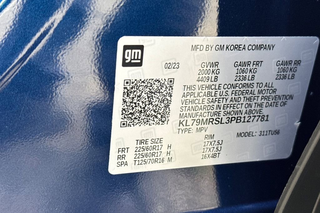 Certified 2023 Chevrolet TrailBlazer LT w/ Convenience Package image 35