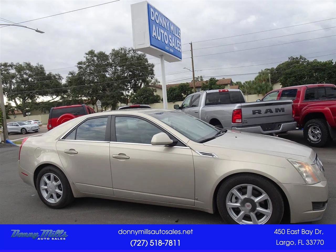Used 2008 Cadillac CTS 3.6 w/ Wood Trim Package RWD image 1
