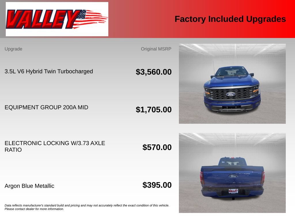 New 2026 Ford F150 STX w/ Equipment Group 200A AWD/4WD image 4