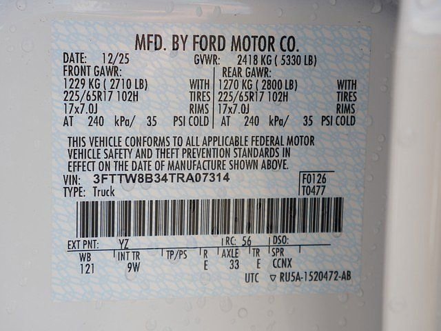 New 2026 Ford Maverick XL w/ Equipment Group 101A AWD/4WD image 38