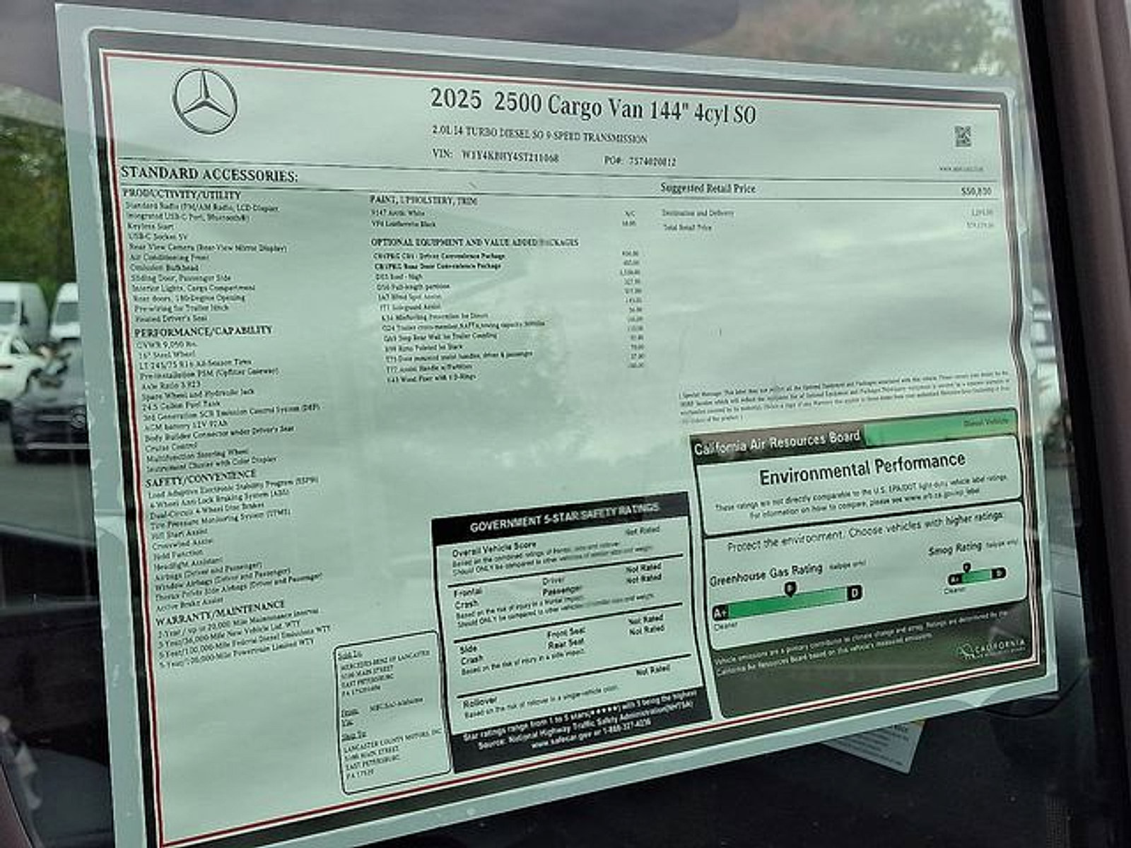 Used 2025 Mercedes-Benz Sprinter 2500 image 23