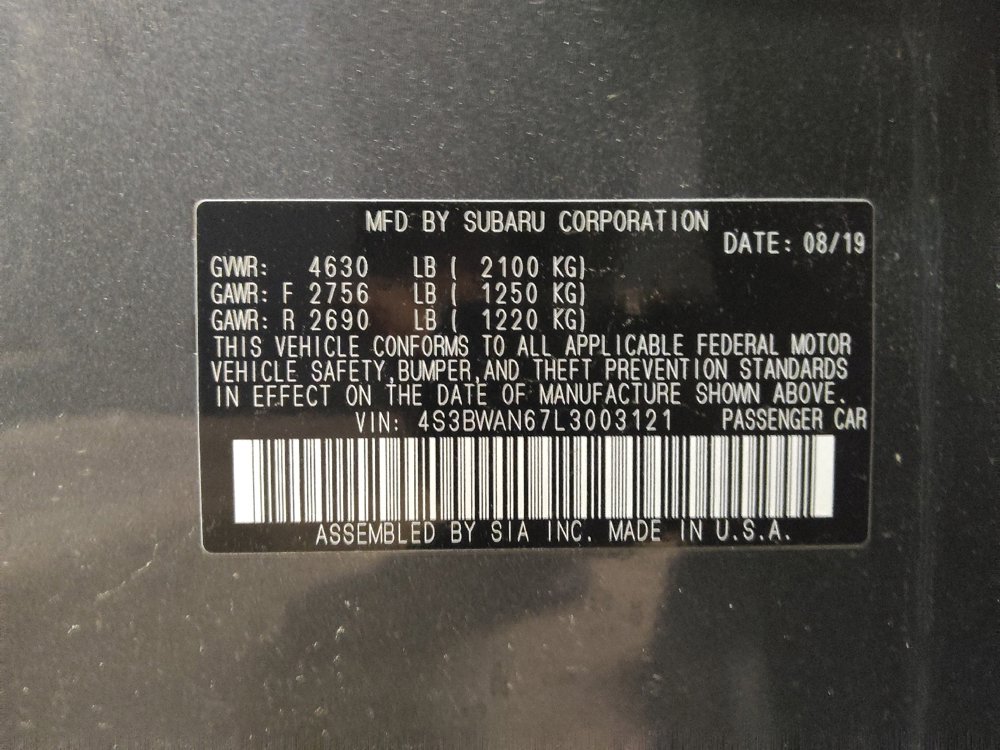 Used 2020 Subaru Legacy Limited AWD/4WD image 33