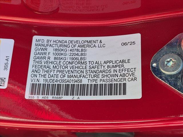 Certified 2025 Acura Integra A-Spec FWD image 18