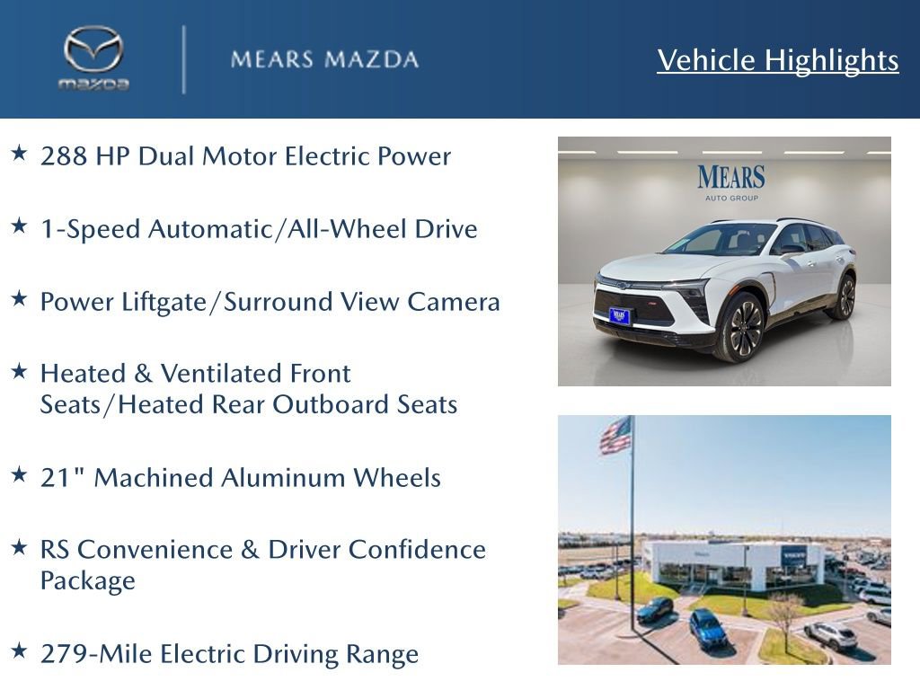 Used 2024 Chevrolet Blazer EV RS AWD/4WD image 2