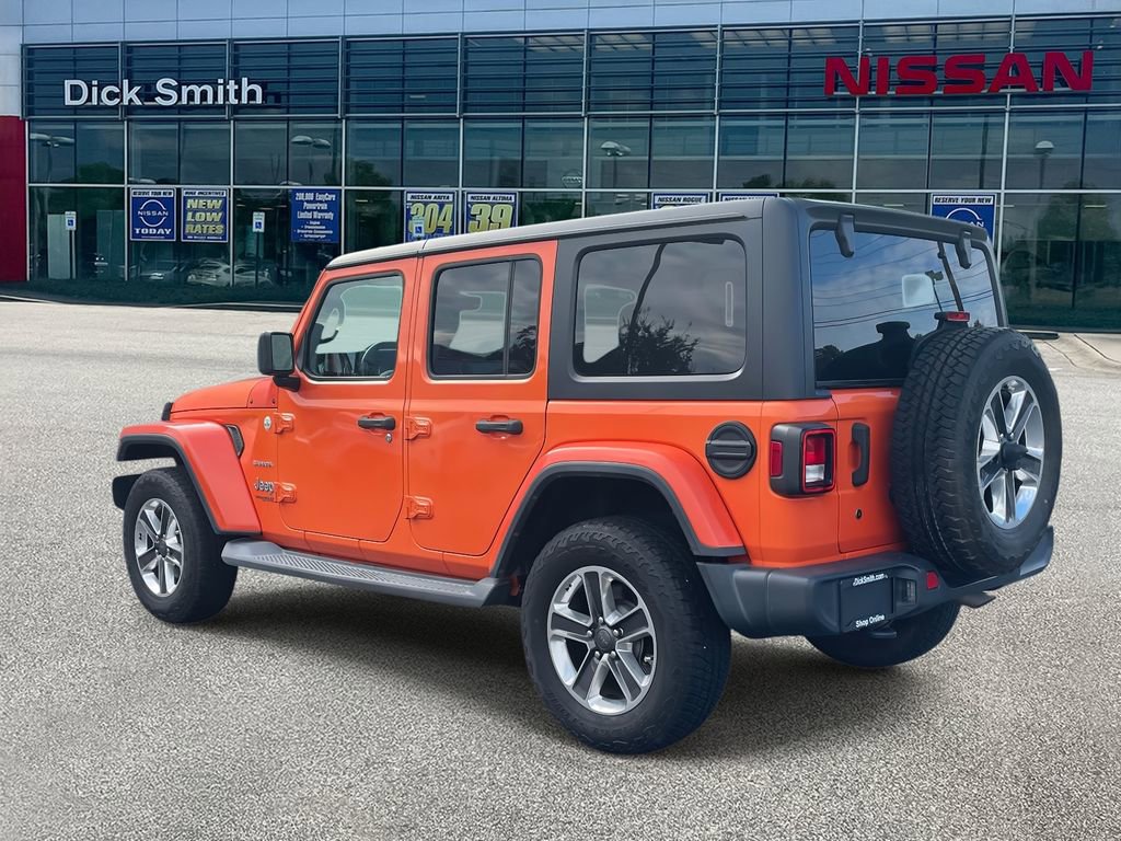 Used 2018 Jeep Wrangler Unlimited Sahara image 4
