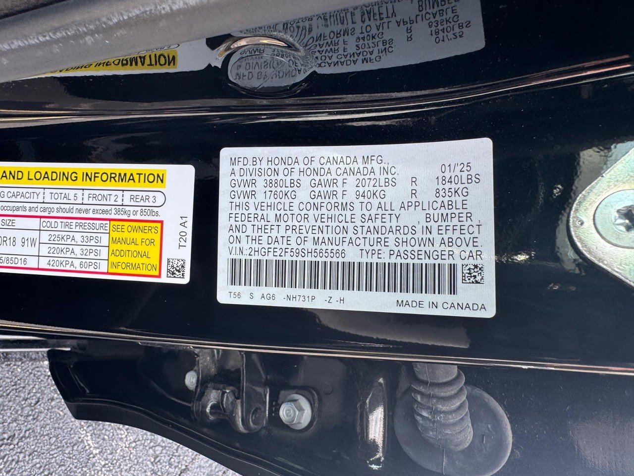 Used 2025 Honda Civic Sport image 28