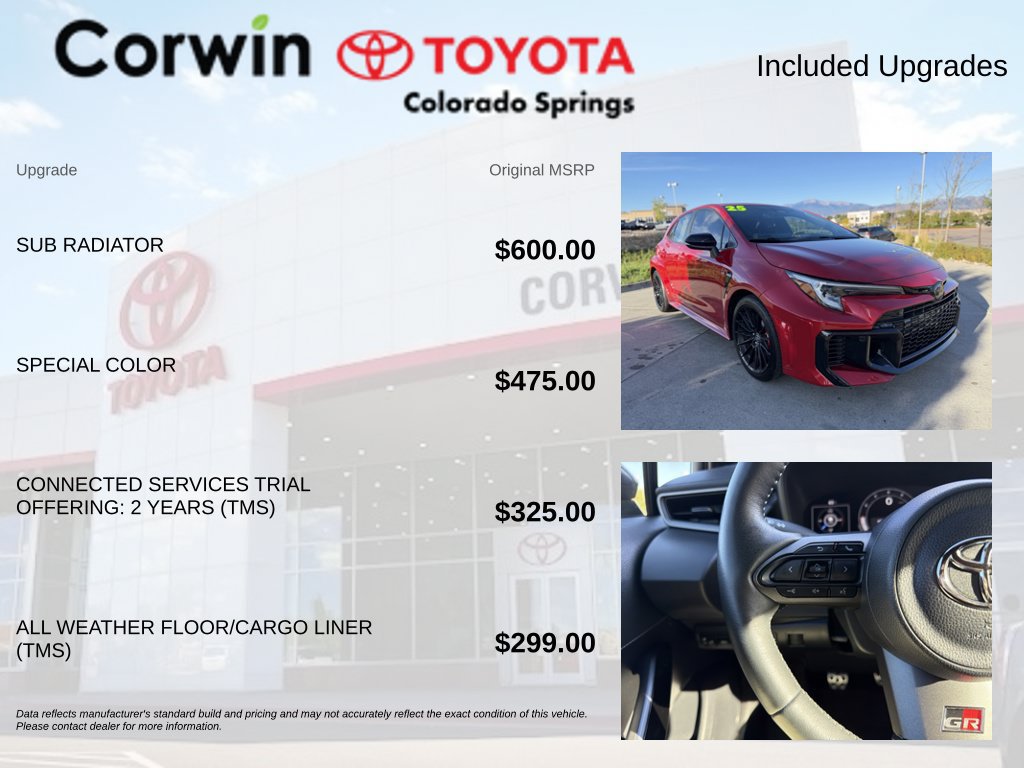 Used 2025 Toyota Corolla GR AWD/4WD image 4