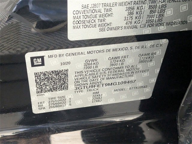 Used 2021 GMC Sierra 1500 Denali w/ Denali Ultimate Package image 38