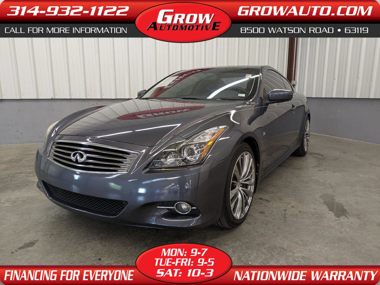 Used 2014 INFINITI Q60 Journey w/ Premium Package RWD image 1