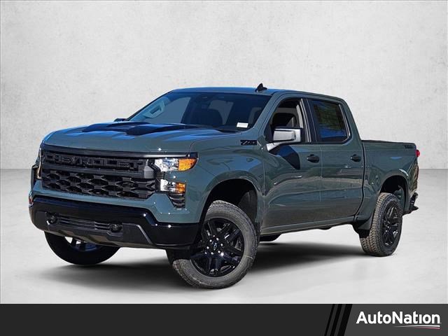 New 2026 Chevrolet Silverado 1500 Custom Trail Boss w/ Dark Appearance Package