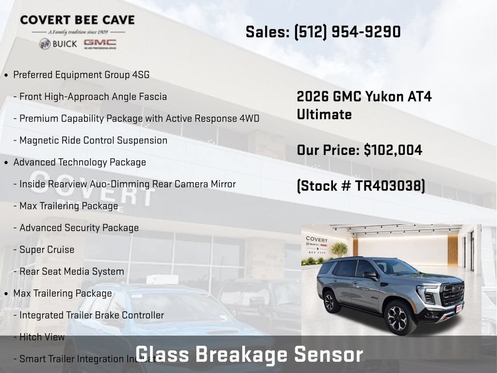 New 2026 GMC Yukon AT4 Ultimate AWD/4WD image 23