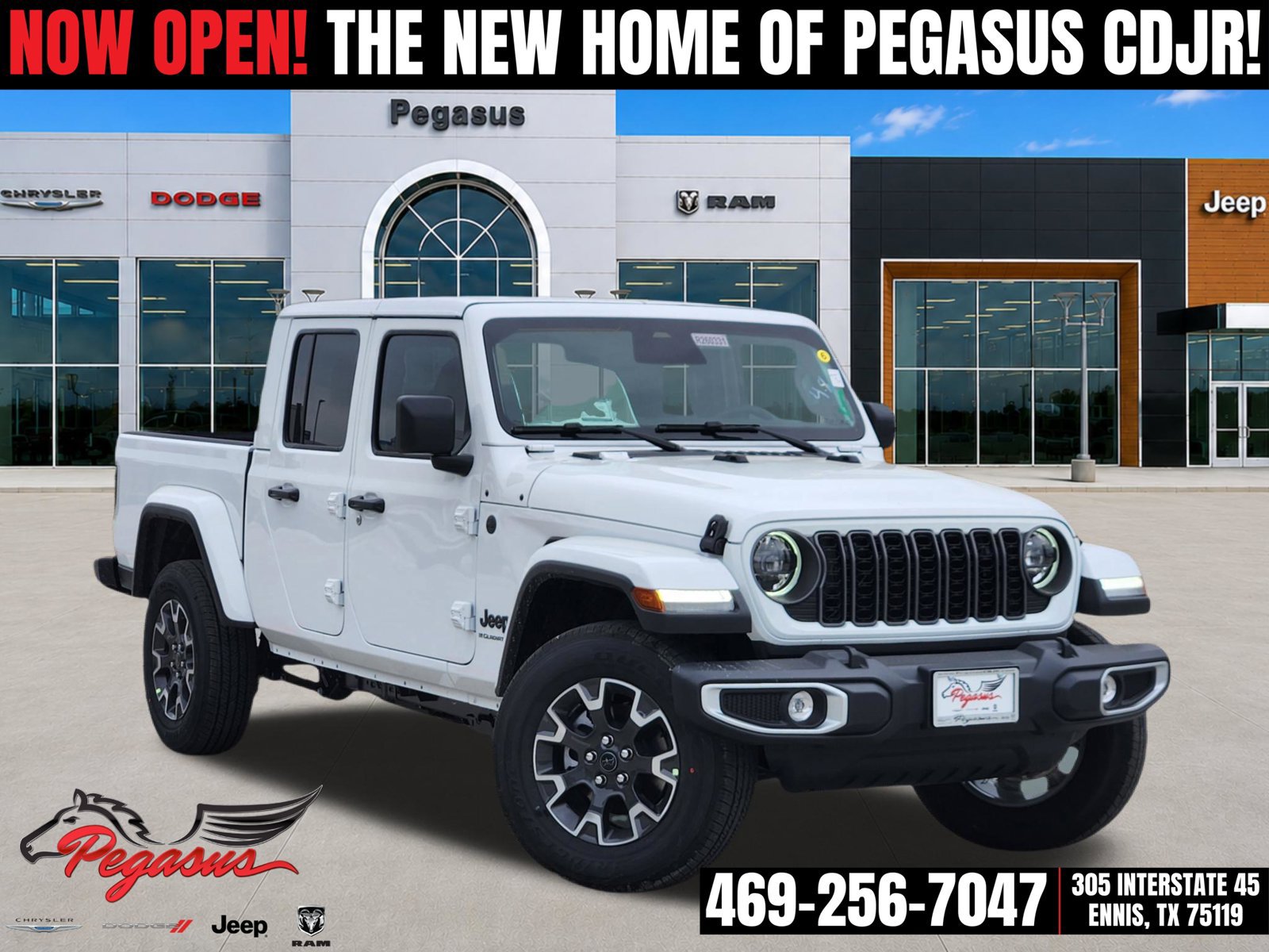 New 2026 Jeep Gladiator Sport AWD/4WD 360° Tour