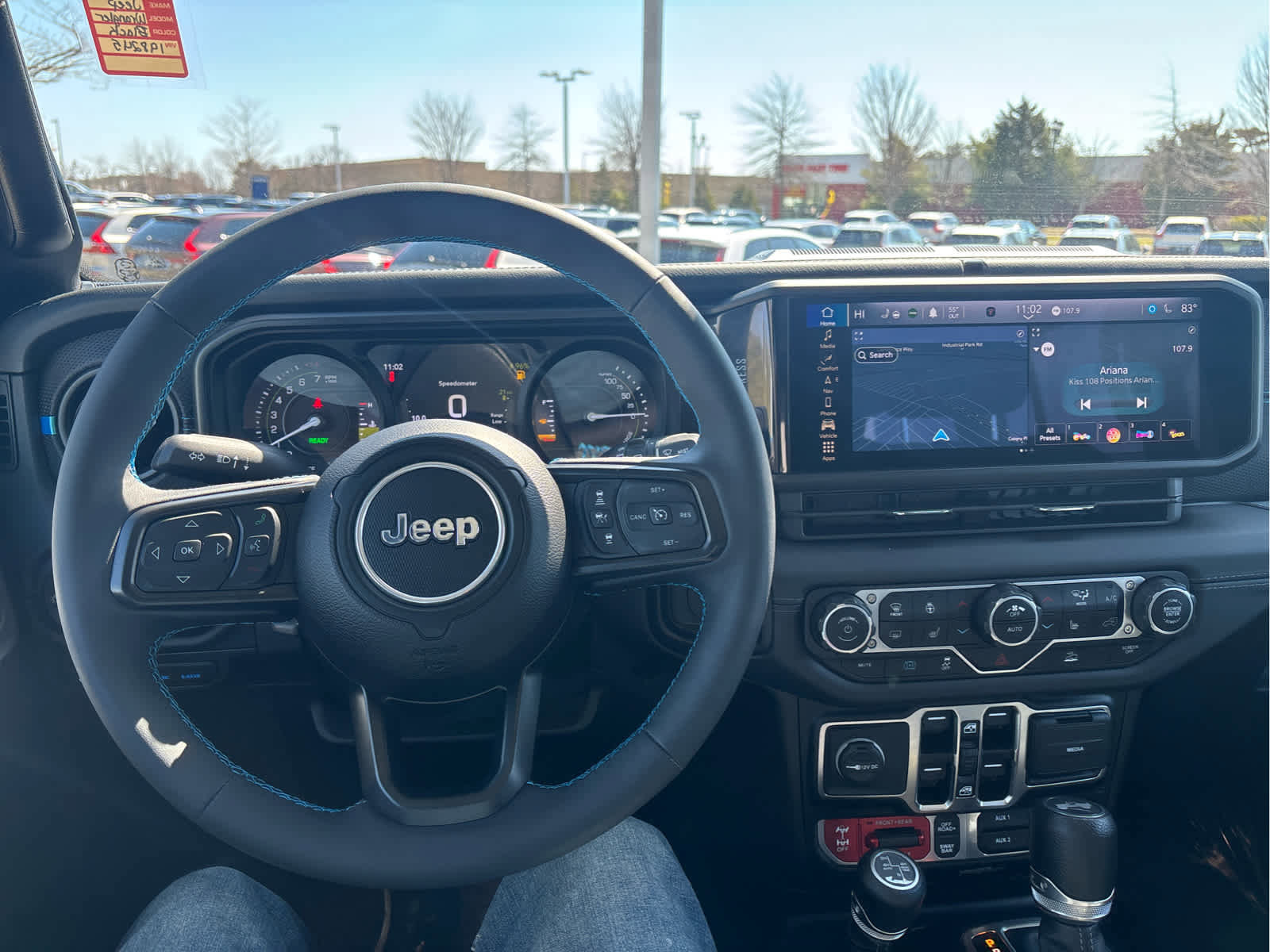 Used 2024 Jeep Wrangler Unlimited Rubicon 4xe w/ Technology Group image 11