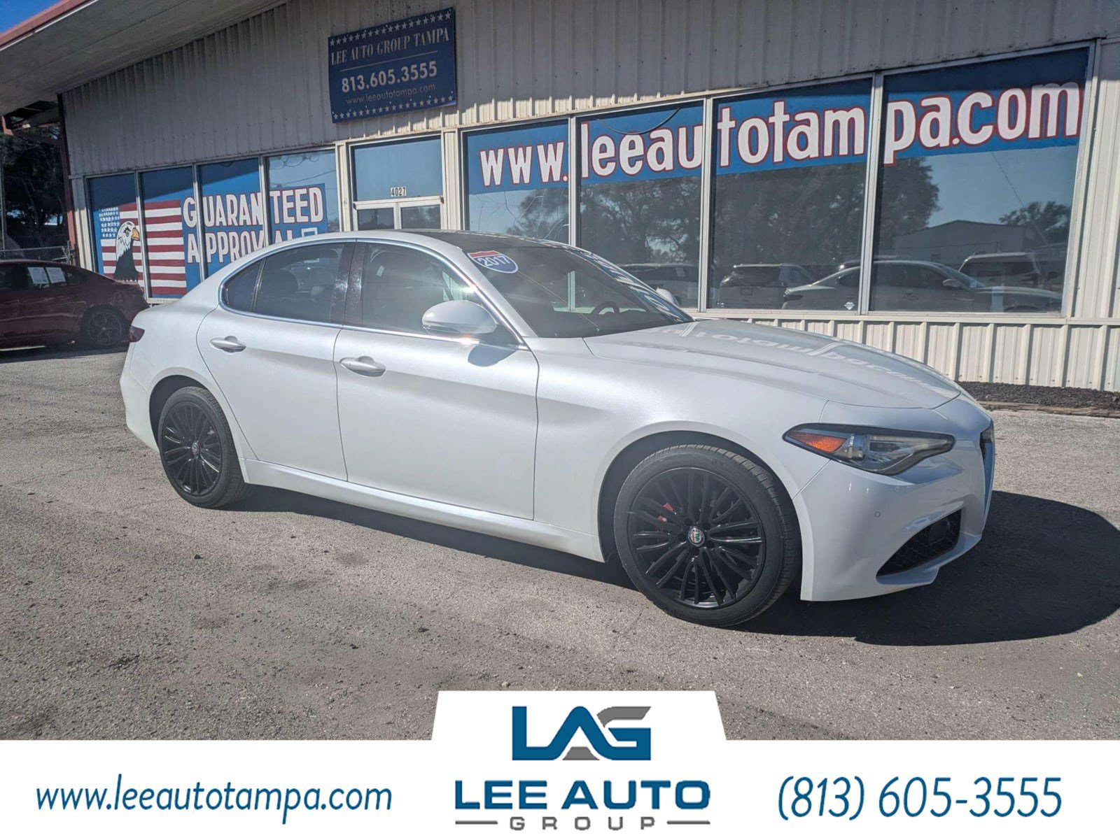 Used 2017 Alfa Romeo Giulia Ti w/ TI Lusso Light Wood Package AWD/4WD image 1