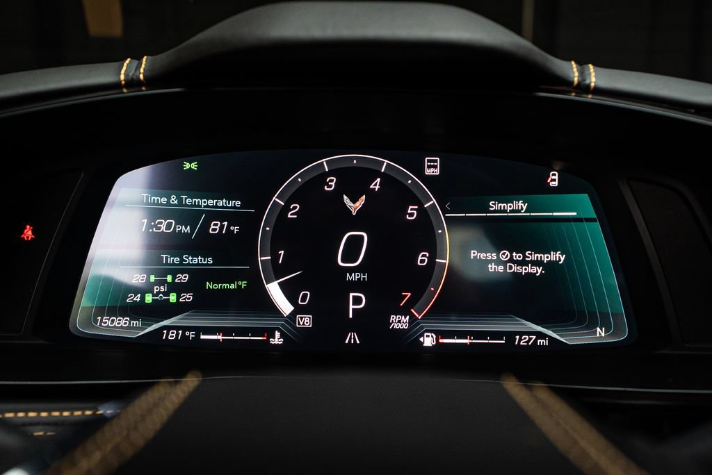 Used 2023 Chevrolet Corvette Stingray Premium Cpe w/ Engine Appearance Package RWD image 39