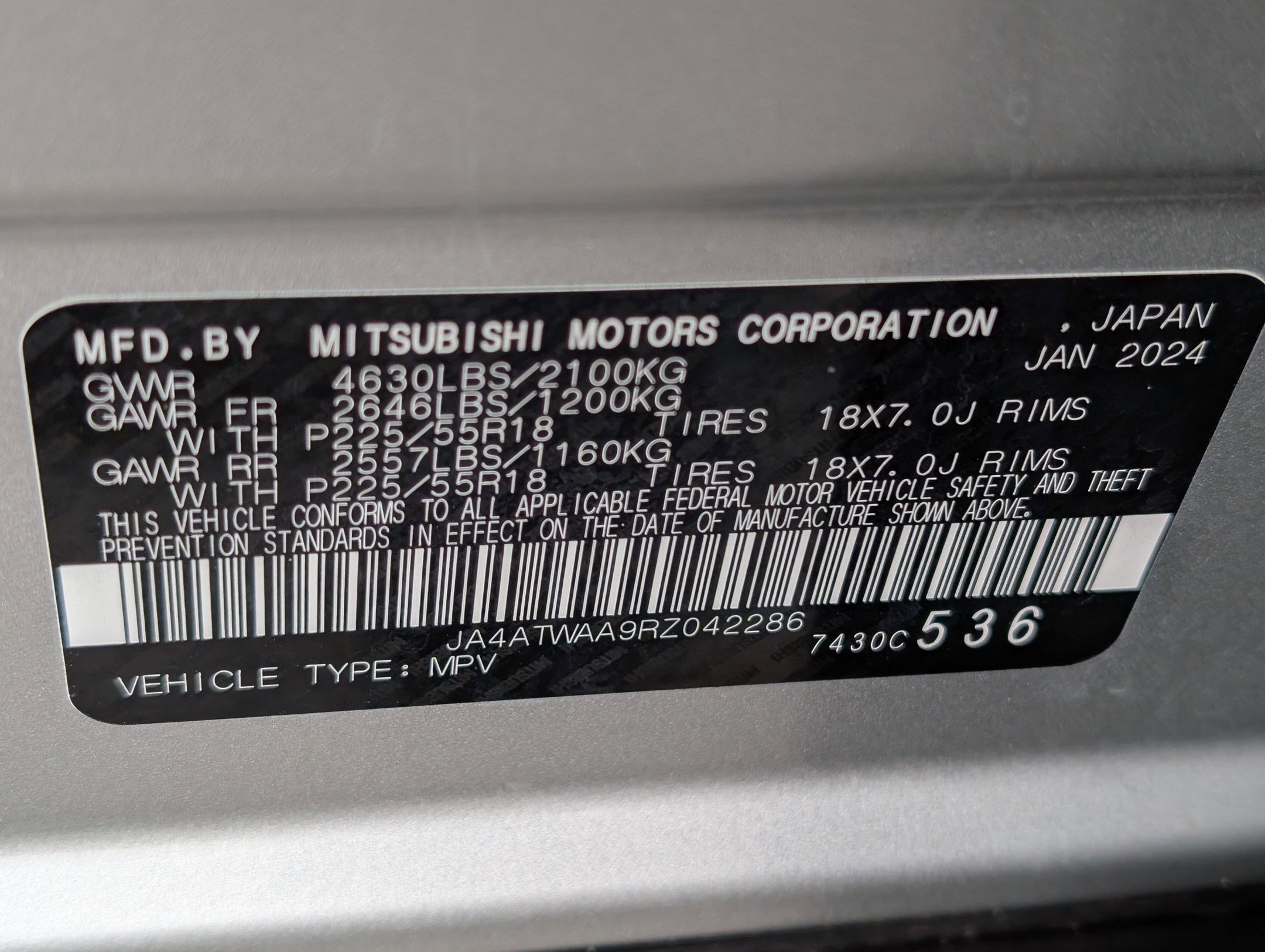 Used 2024 Mitsubishi Eclipse Cross SE image 22