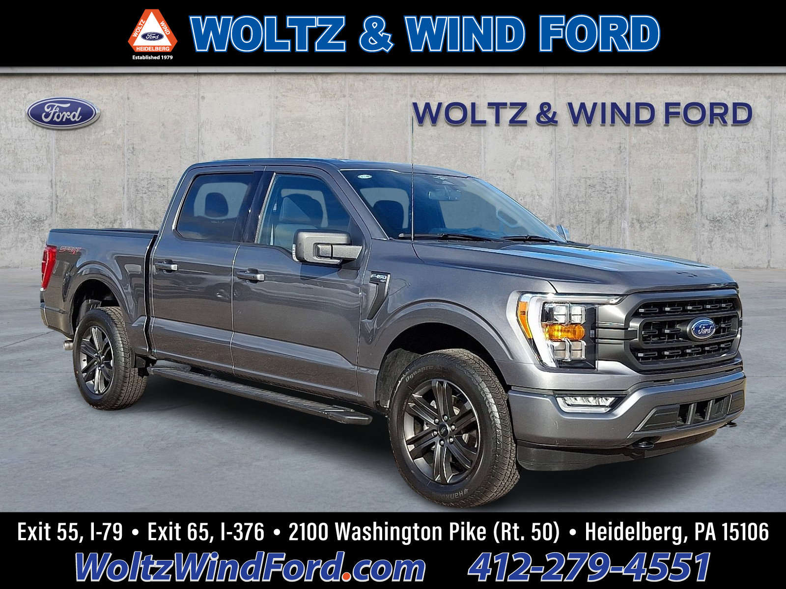 Certified 2023 Ford F150 XLT w/ Equipment Group 302A High