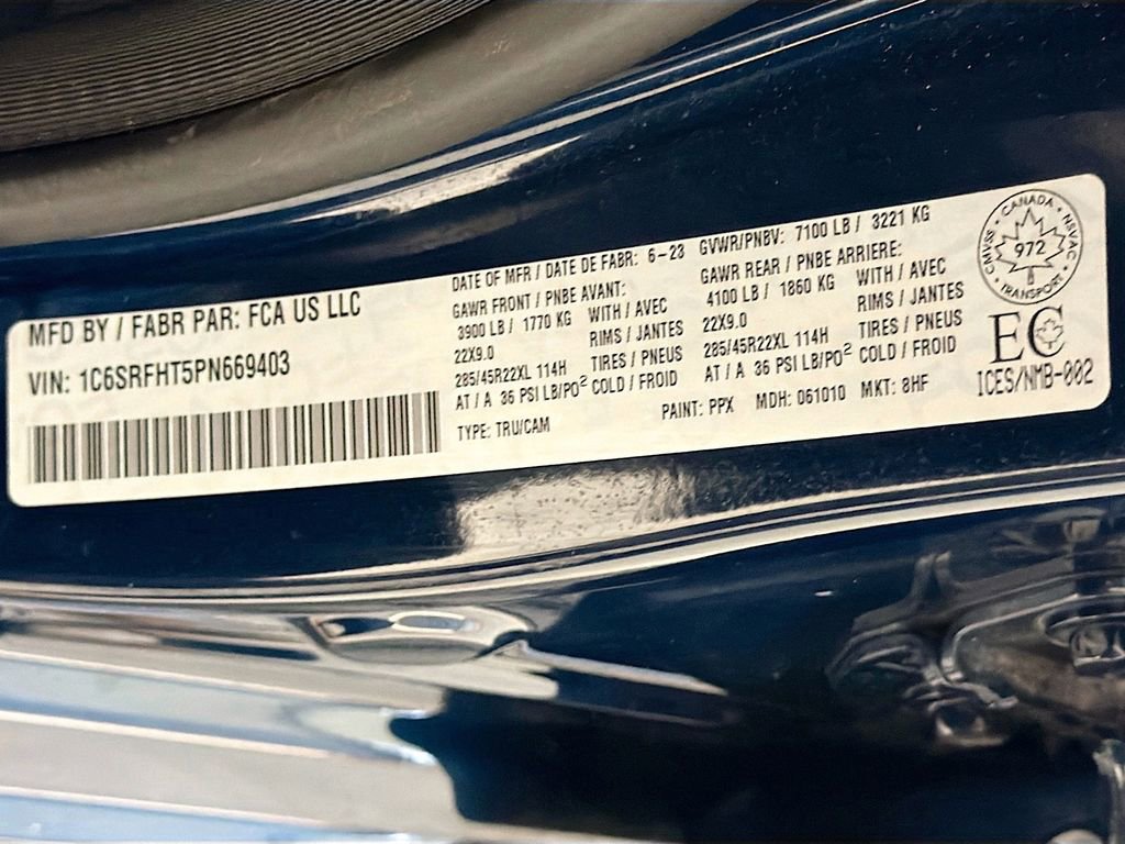 Used 2023 RAM 1500 Limited AWD/4WD image 36