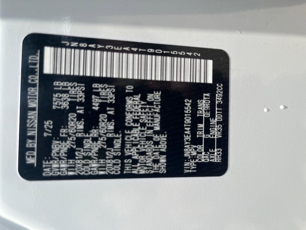 Used 2026 Nissan Armada Platinum RWD image 42