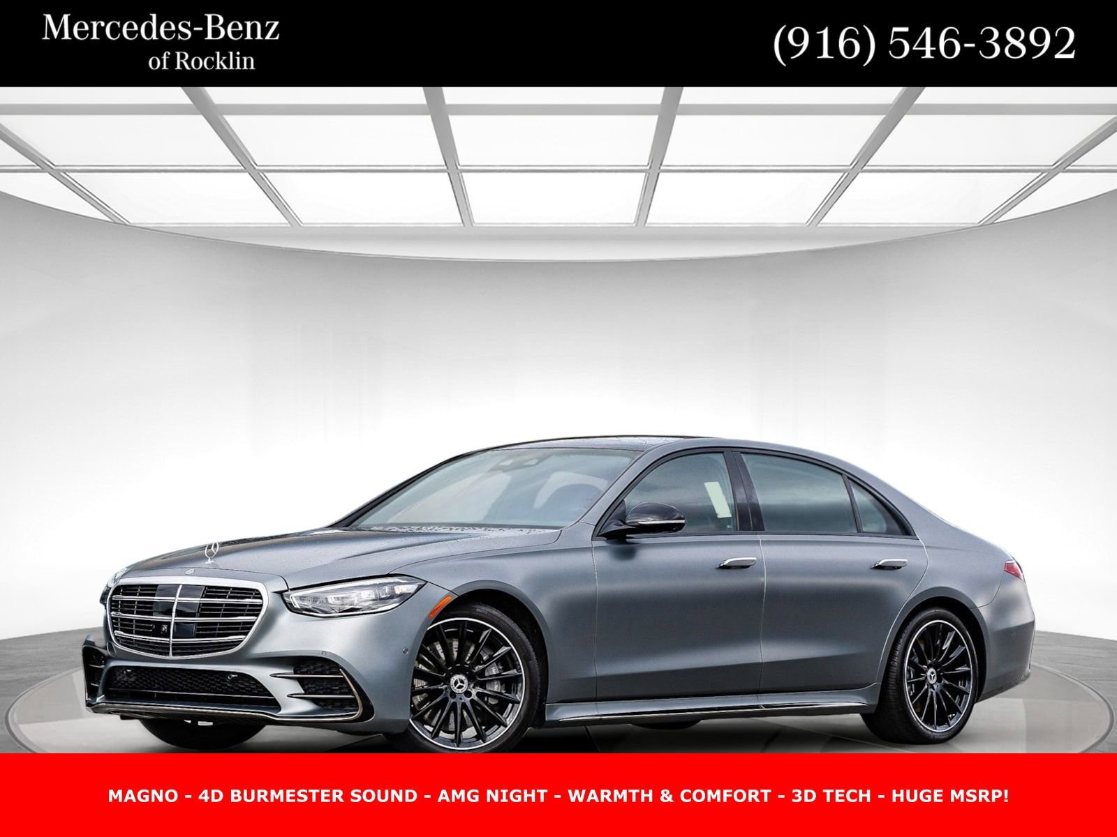 Certified 2023 Mercedes-Benz S 500 4MATIC image 1