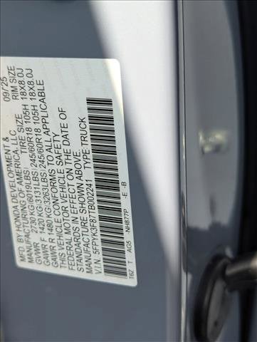 New 2026 Honda Ridgeline Black Edition image 16
