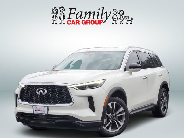 Used 2023 INFINITI QX60 Luxe w/ Cargo Package FWD image 1