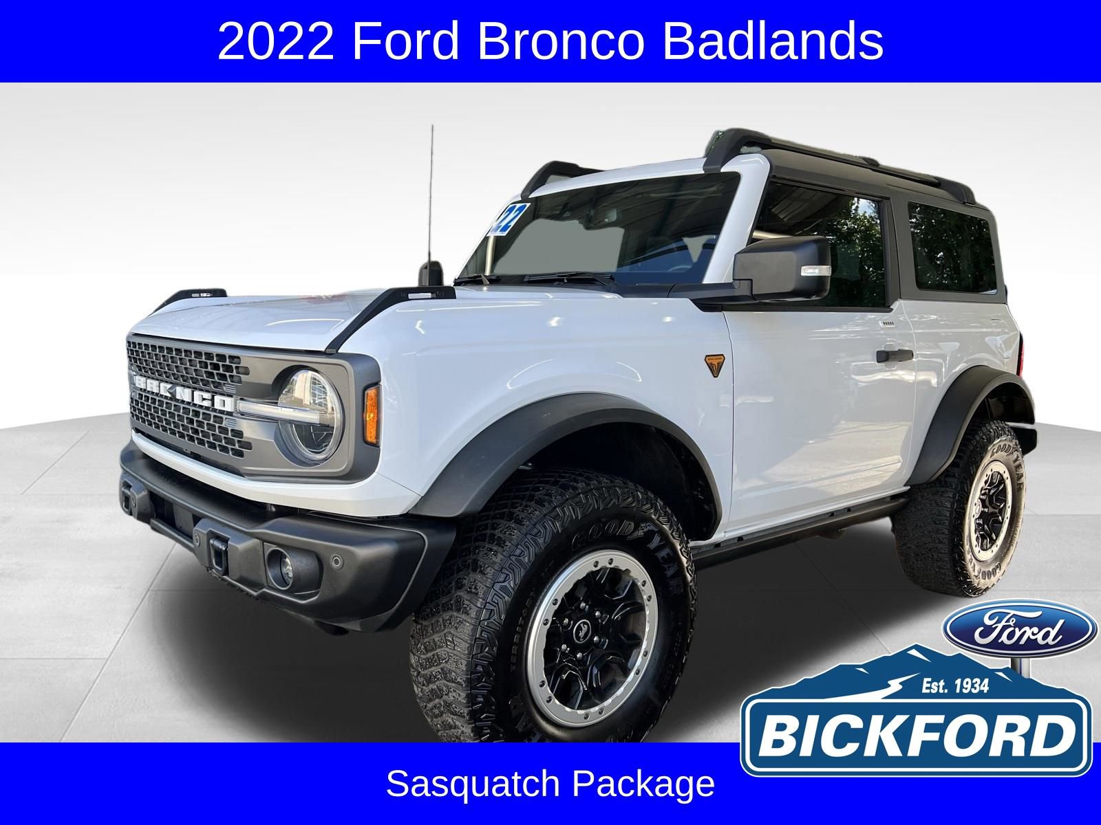 Used 2022 Ford Bronco Badlands AWD/4WD image 1