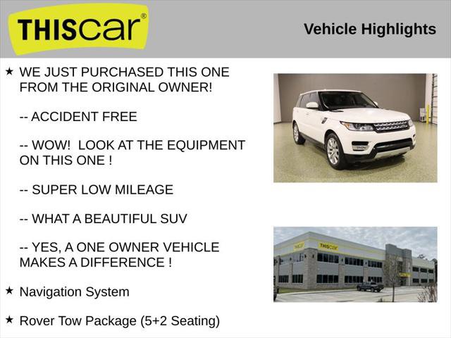 Used 2016 Land Rover Range Rover Sport HSE image 9