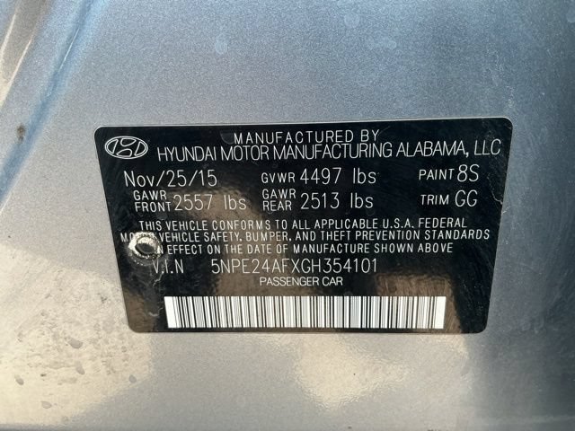 Used 2016 Hyundai Sonata SE FWD image 28