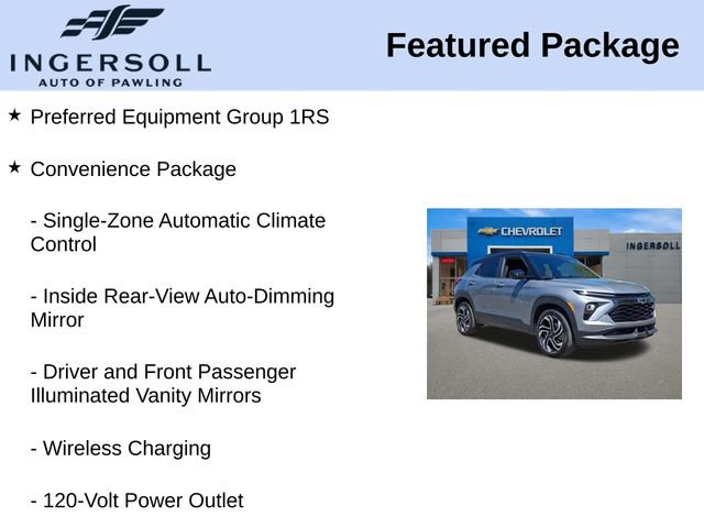 Used 2025 Chevrolet TrailBlazer RS w/ Convenience Package AWD/4WD image 15