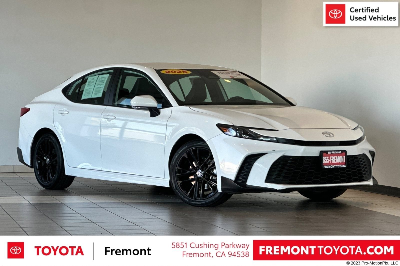 Certified 2025 Toyota Camry SE
