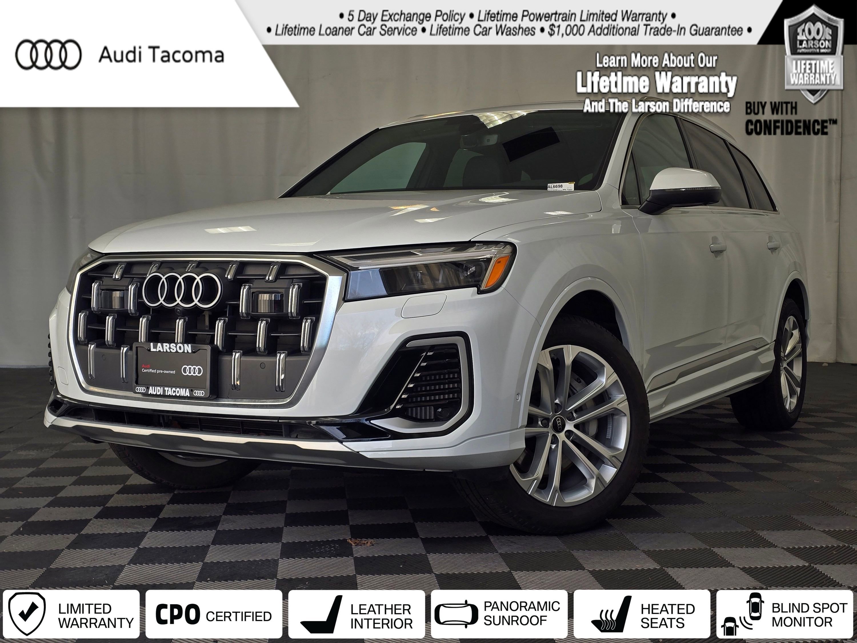 Certified 2025 Audi Q7 3.0T Premium Plus w/ Premium Plus Package image 1