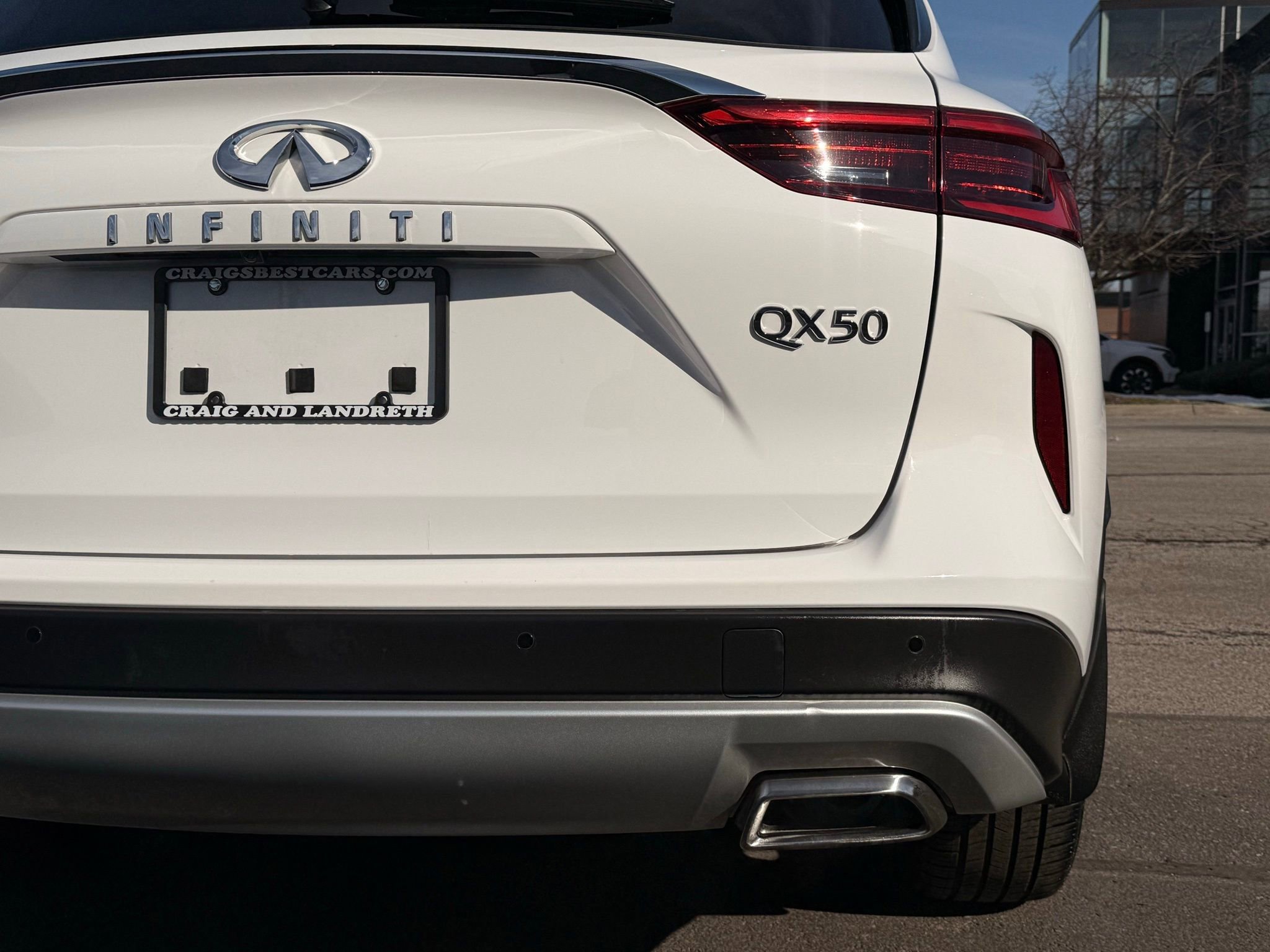 Used 2021 INFINITI QX50 Luxe FWD image 8
