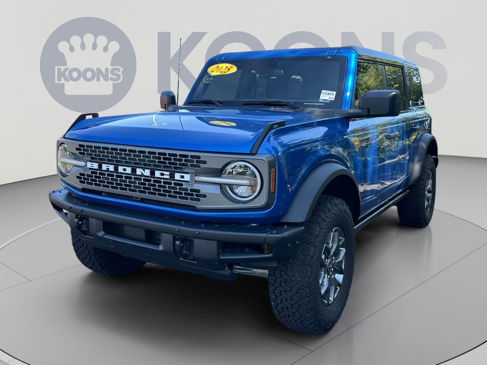 New 2025 Ford Bronco Badlands