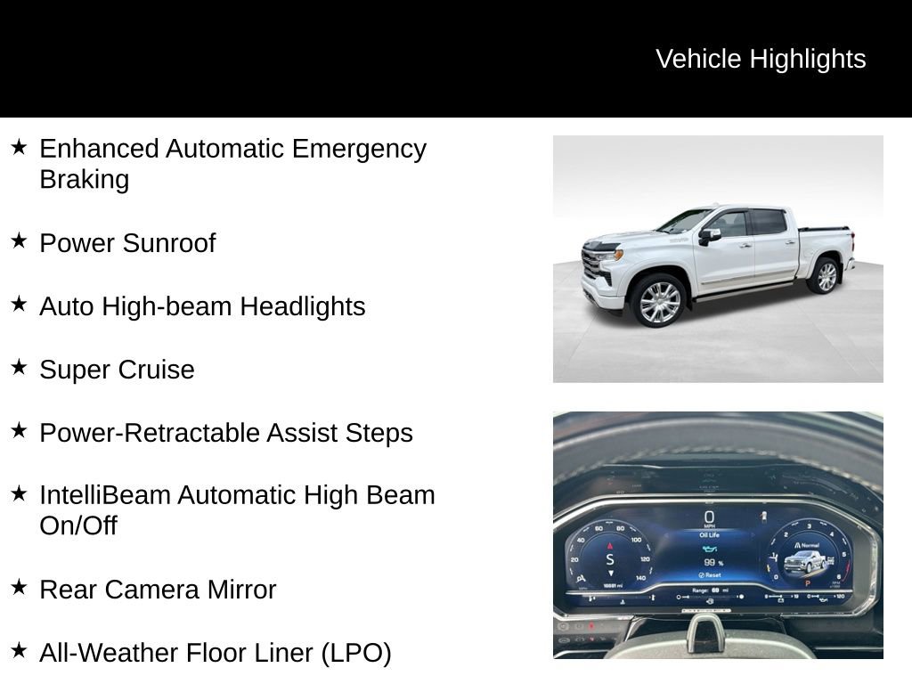 Certified 2024 Chevrolet Silverado 1500 High Country AWD/4WD image 16