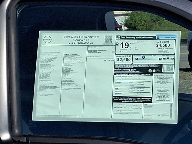 New 2026 Nissan Frontier S image 10