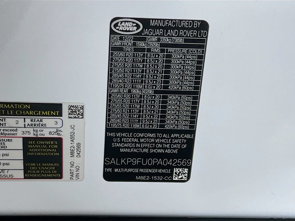 Used 2023 Land Rover Range Rover SE AWD/4WD image 34