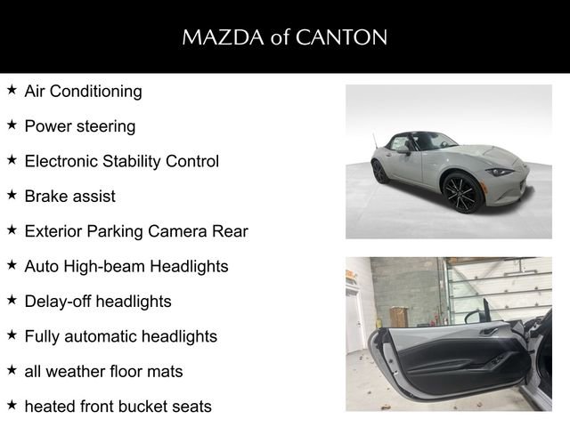 New 2025 MAZDA MX-5 Miata Grand Touring w/ Weather Package image 13