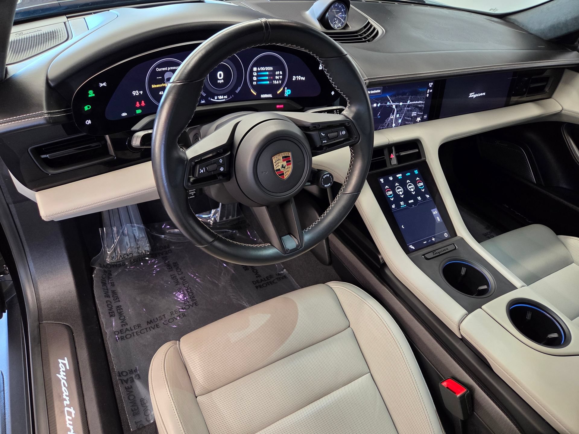 Certified 2021 Porsche Taycan Turbo S AWD/4WD image 4