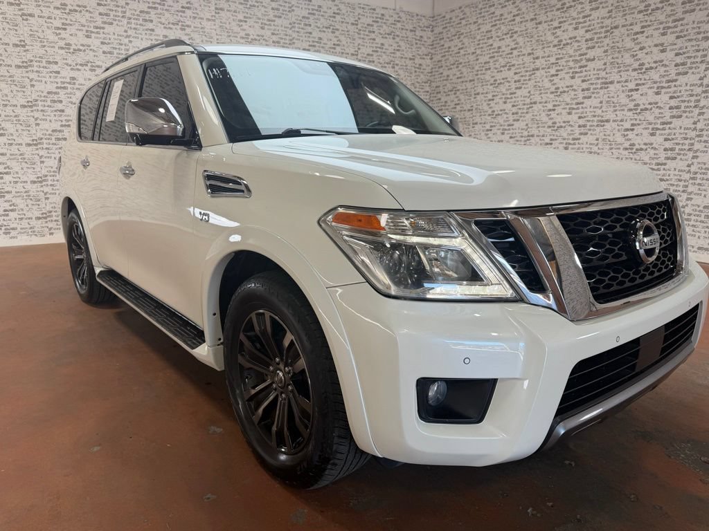 Used 2019 Nissan Armada Platinum w/ Captain's Chairs Package RWD image 7