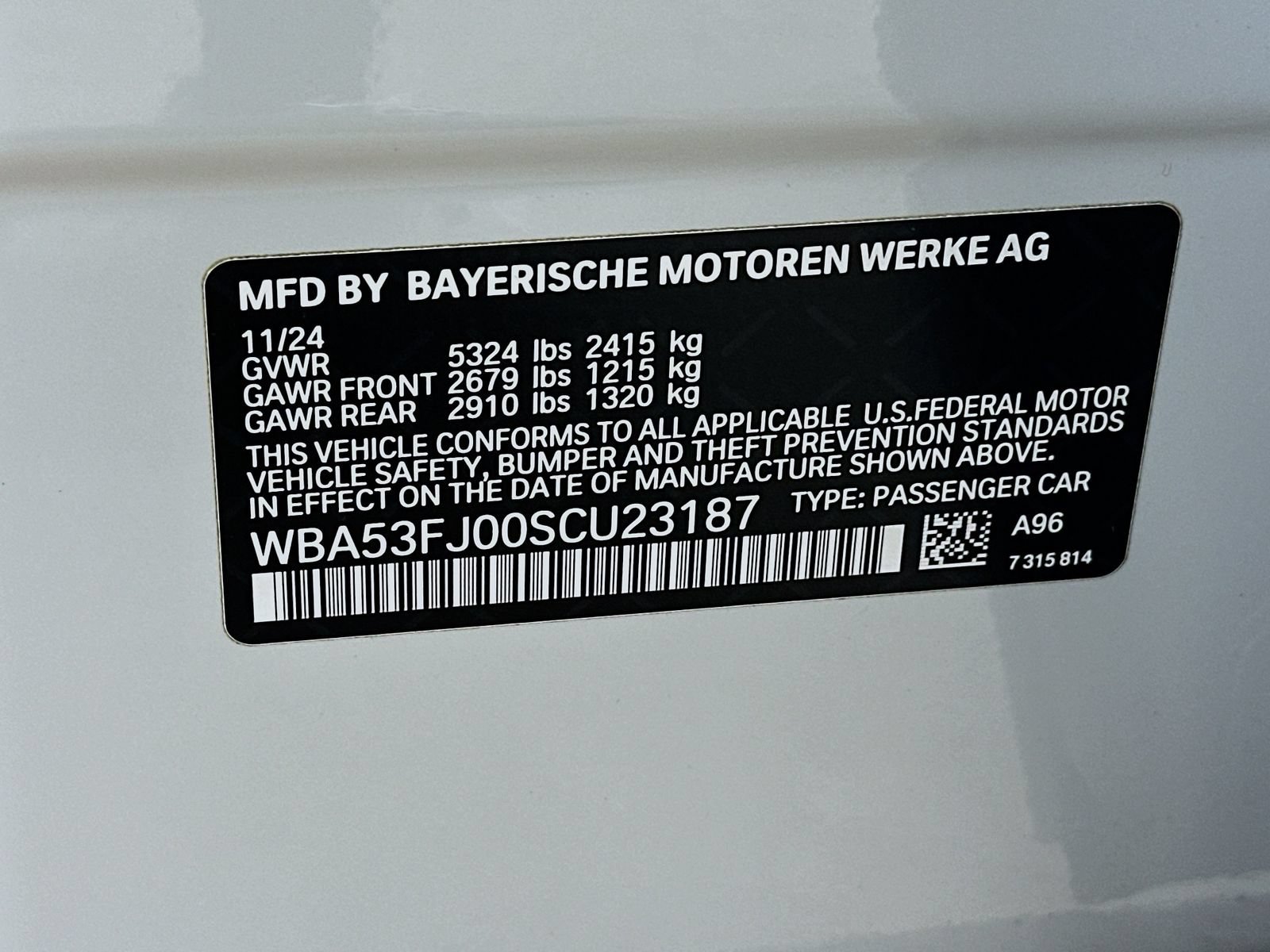 Used 2025 BMW 530i xDrive w/ Premium Package AWD/4WD image 47