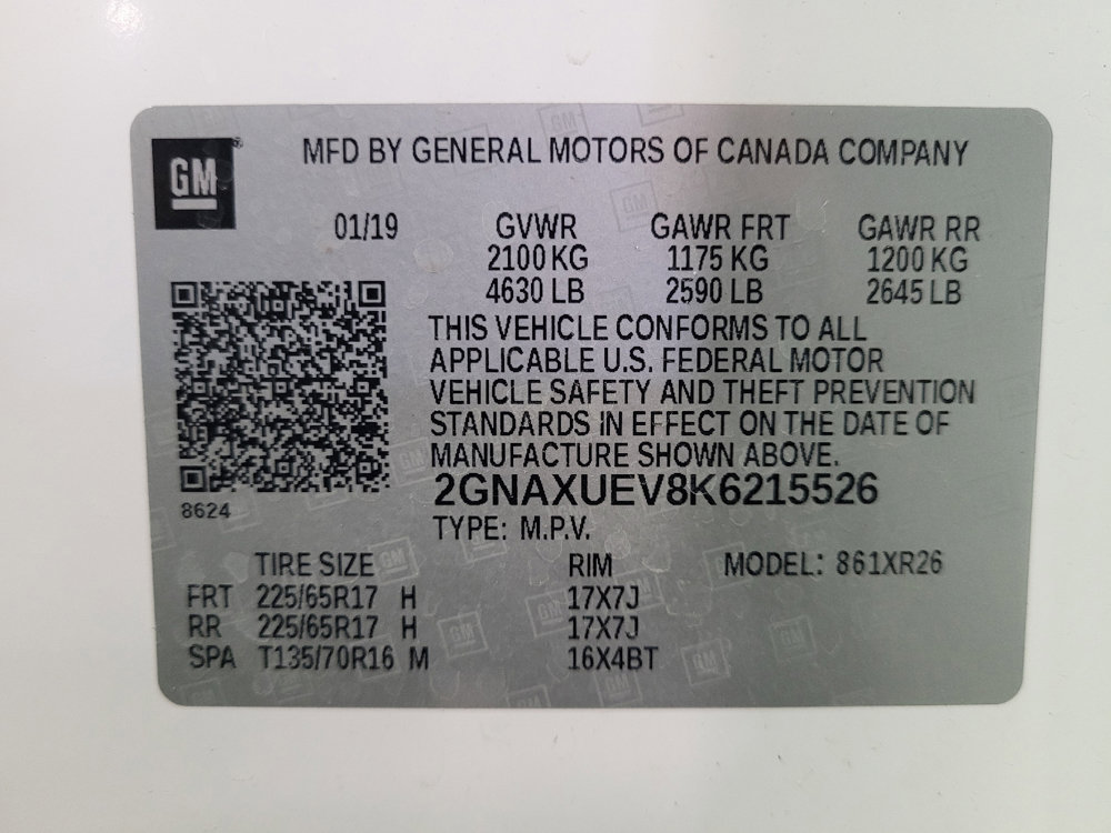 Used 2019 Chevrolet Equinox LT image 33