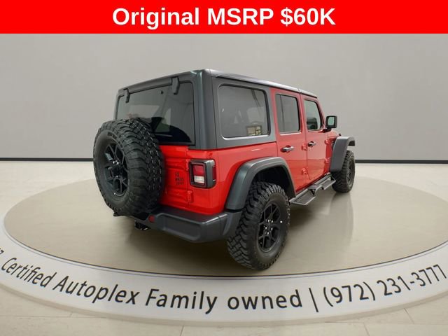 Used 2025 Jeep Wrangler Unlimited Sport S 4xe image 5