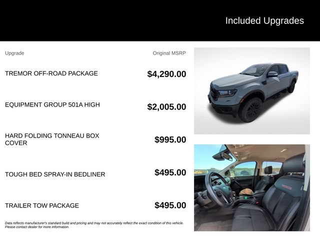 Used 2022 Ford Ranger Lariat w/ Tremor Off-Road Package AWD/4WD image 5