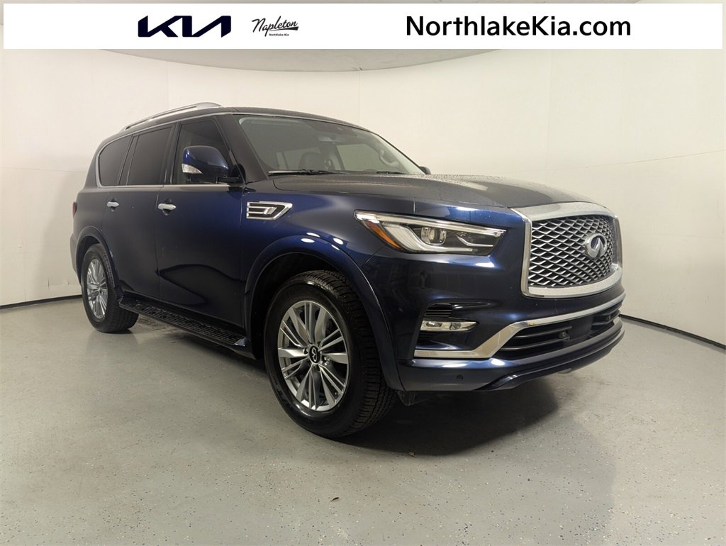 Used 2021 INFINITI QX80 Luxe