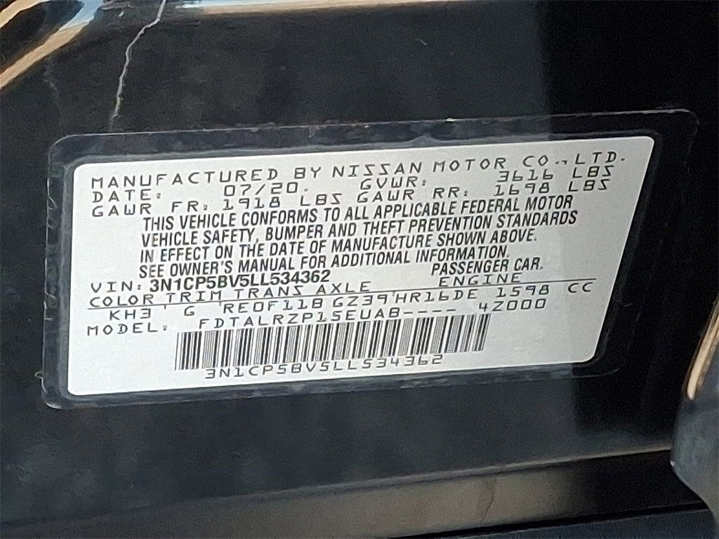 Used 2020 Nissan Kicks S image 26