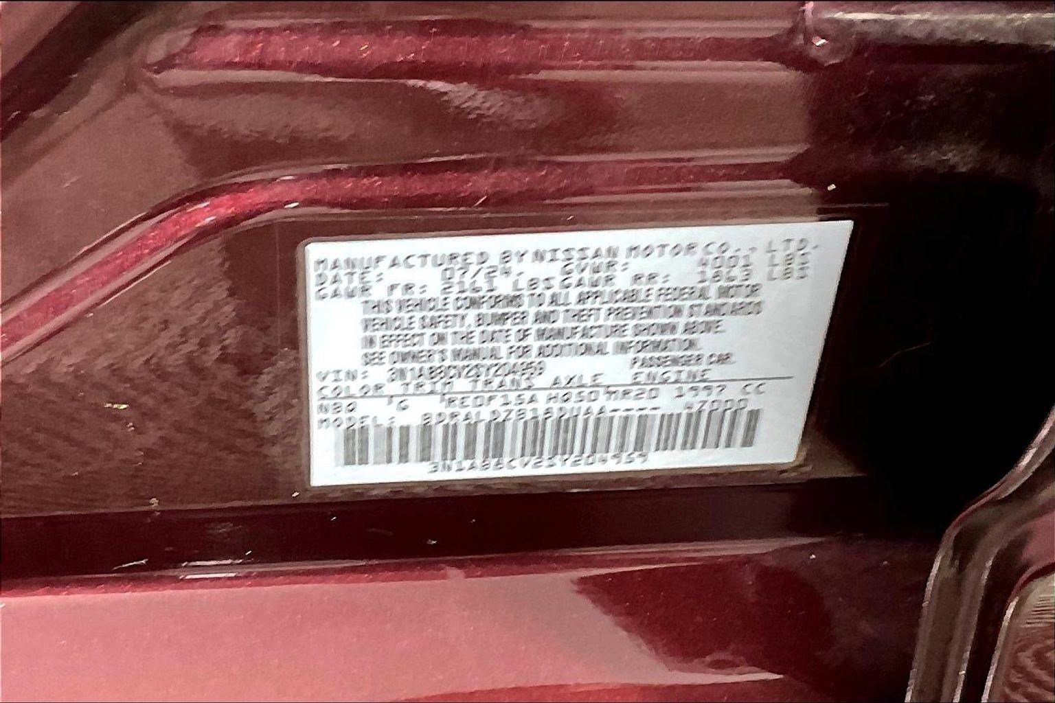 Certified 2025 Nissan Sentra SV w/ All-Weather Package image 19