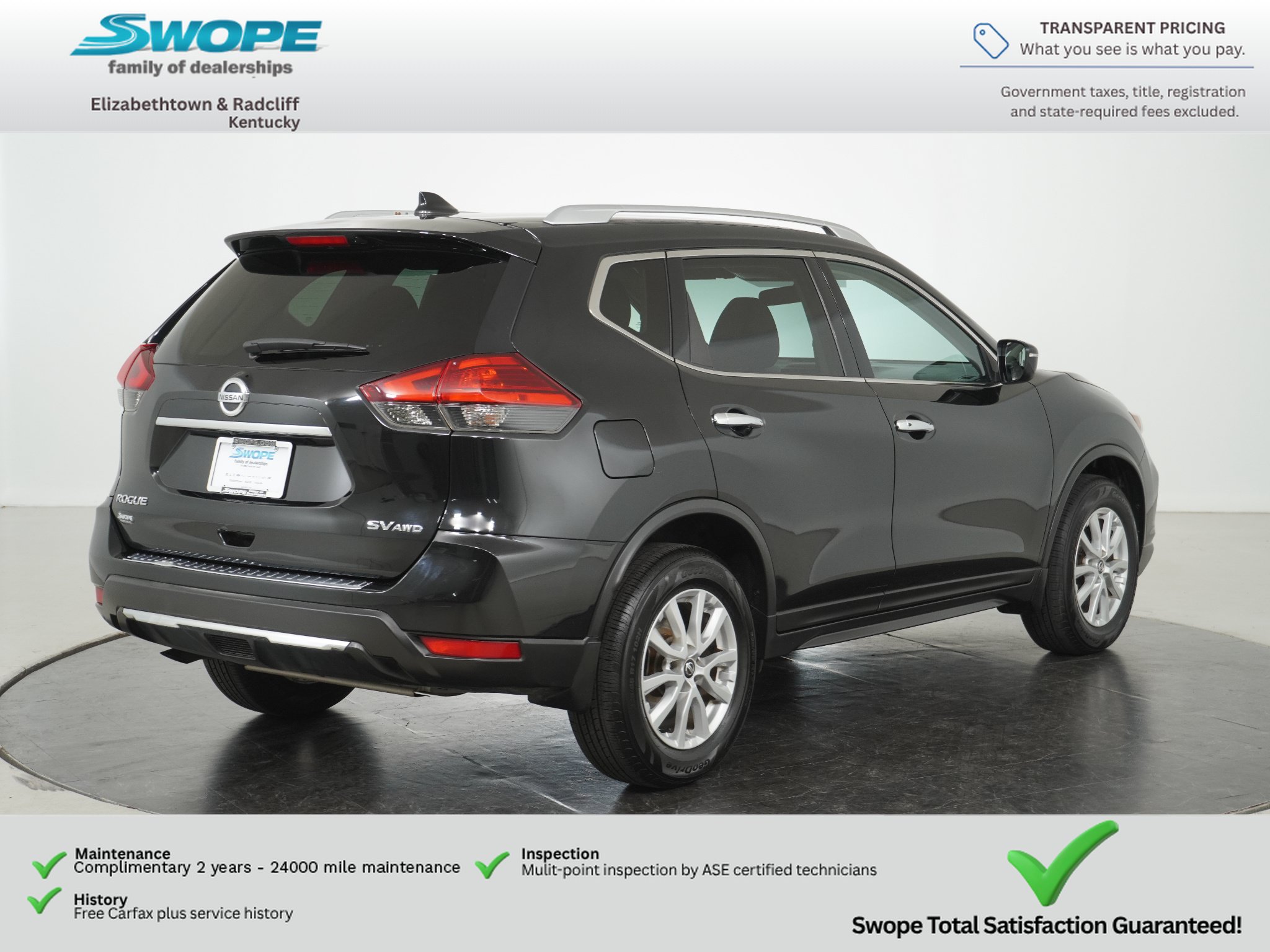 Certified 2017 Nissan Rogue SV AWD/4WD image 4